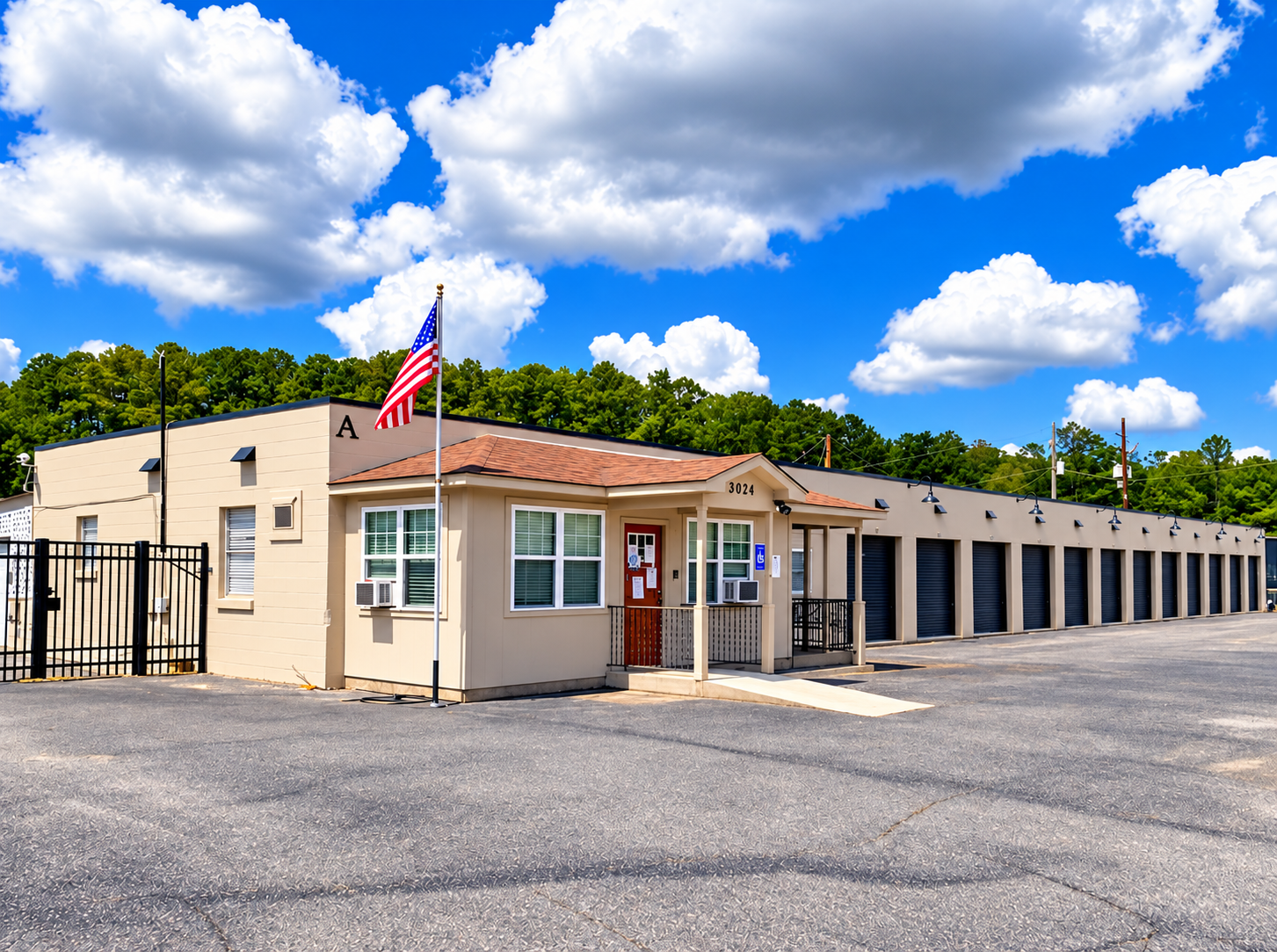 3024 N Columbia St storage facility